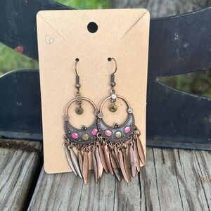 boho earrings